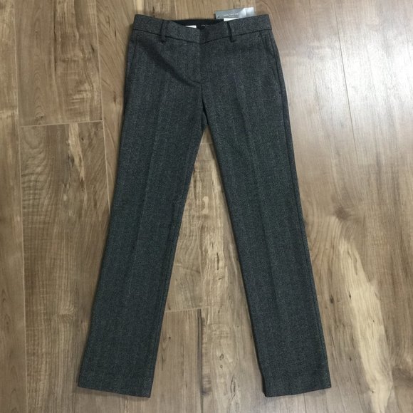 NWTAnn Taylor Full Length Straight Herringbone OOP - Picture 1 of 3